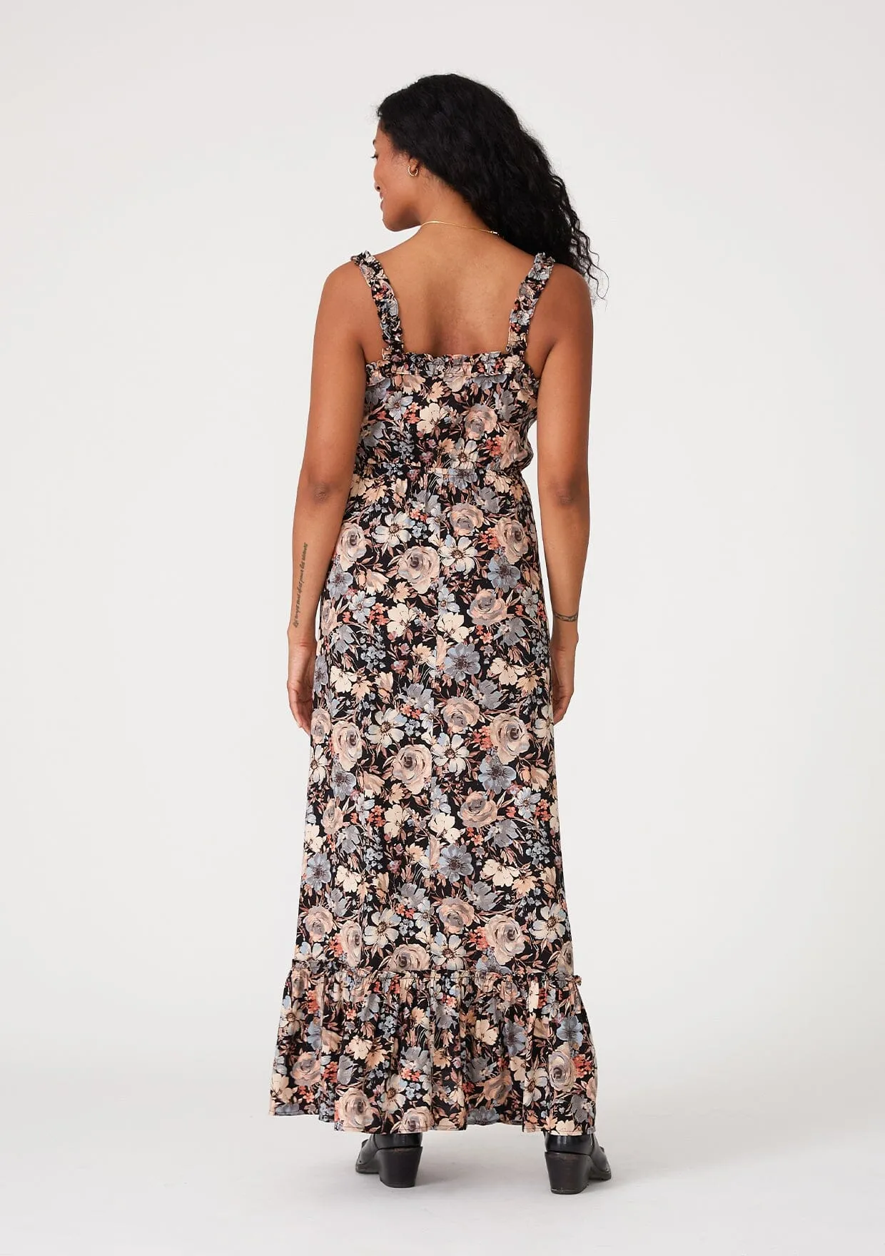 Dreamstate Lace-Up Maxi Dress