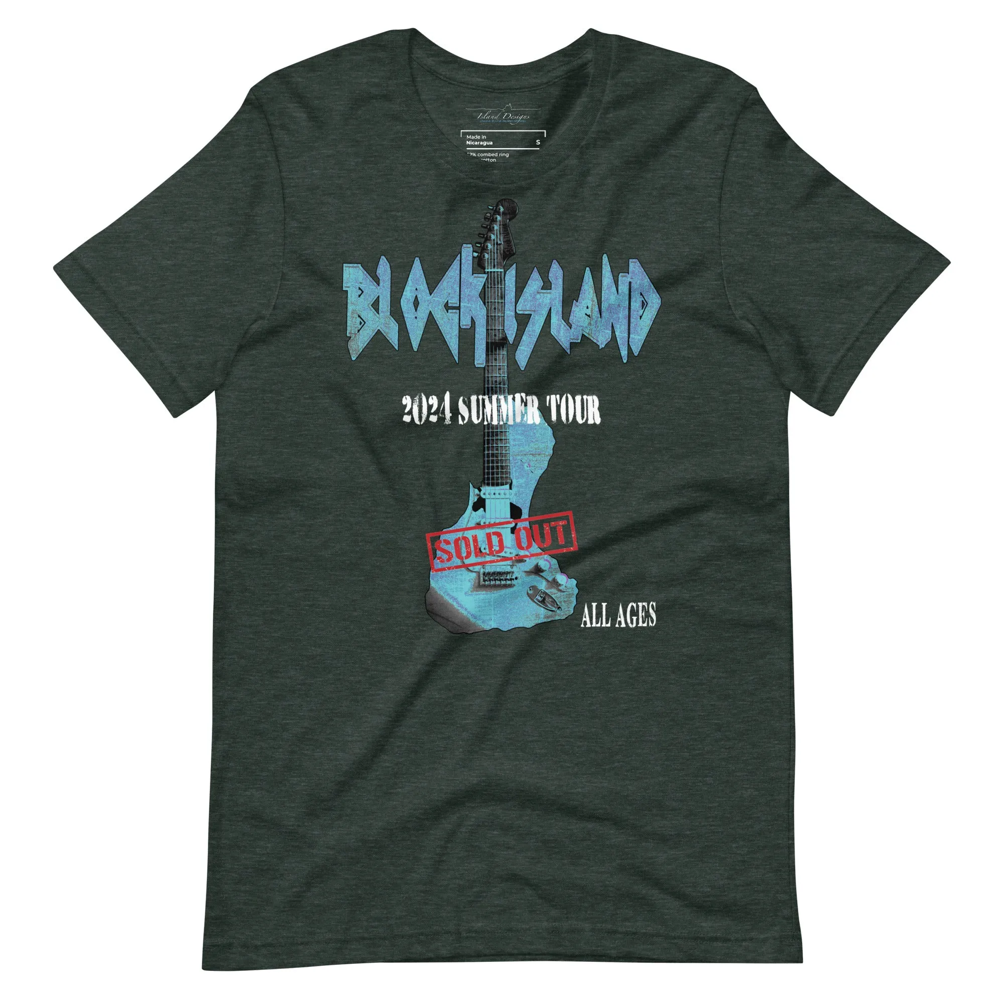 Electric Block Island Unisex Tee