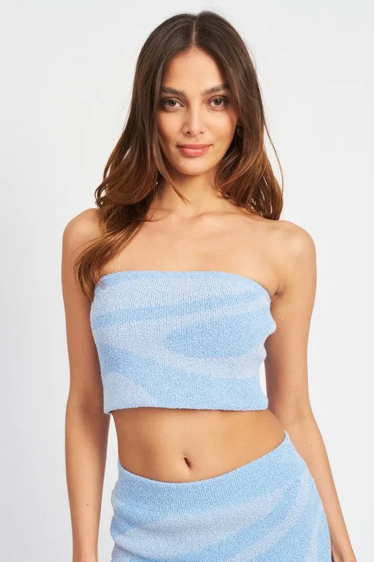 Emory Park COLOR BLOCKED TUBE TOP