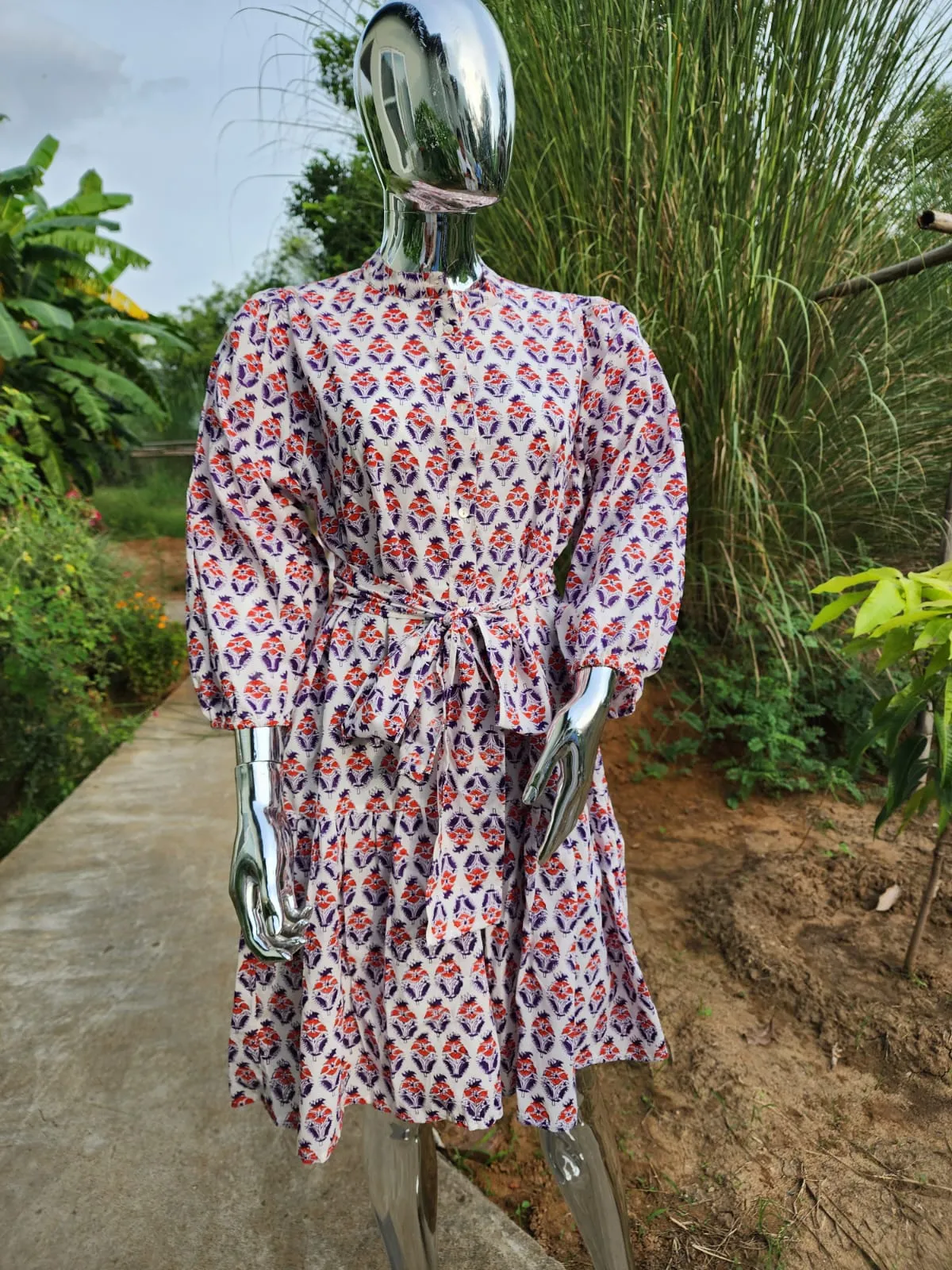 Gameday Aparna Dress - Purple/Orange!!!!