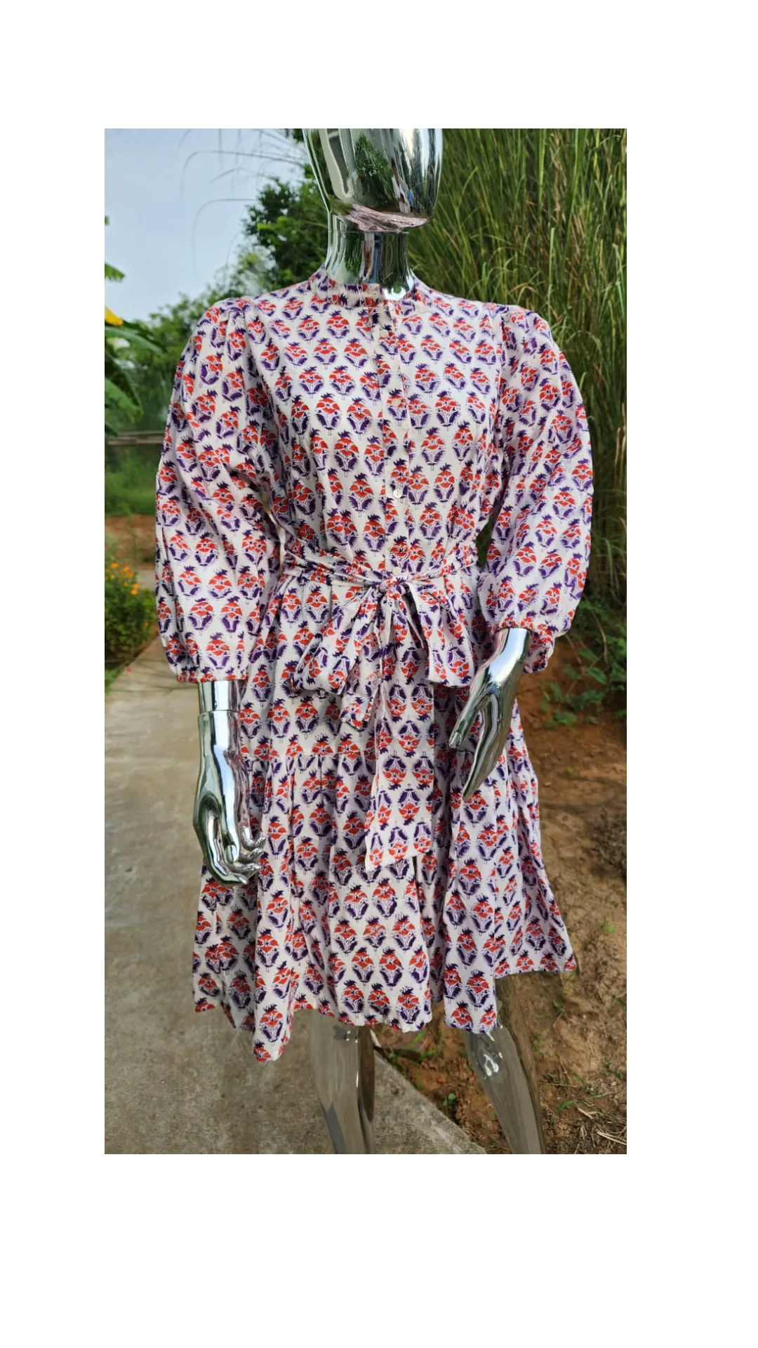 Gameday Aparna Dress - Purple/Orange!!!!
