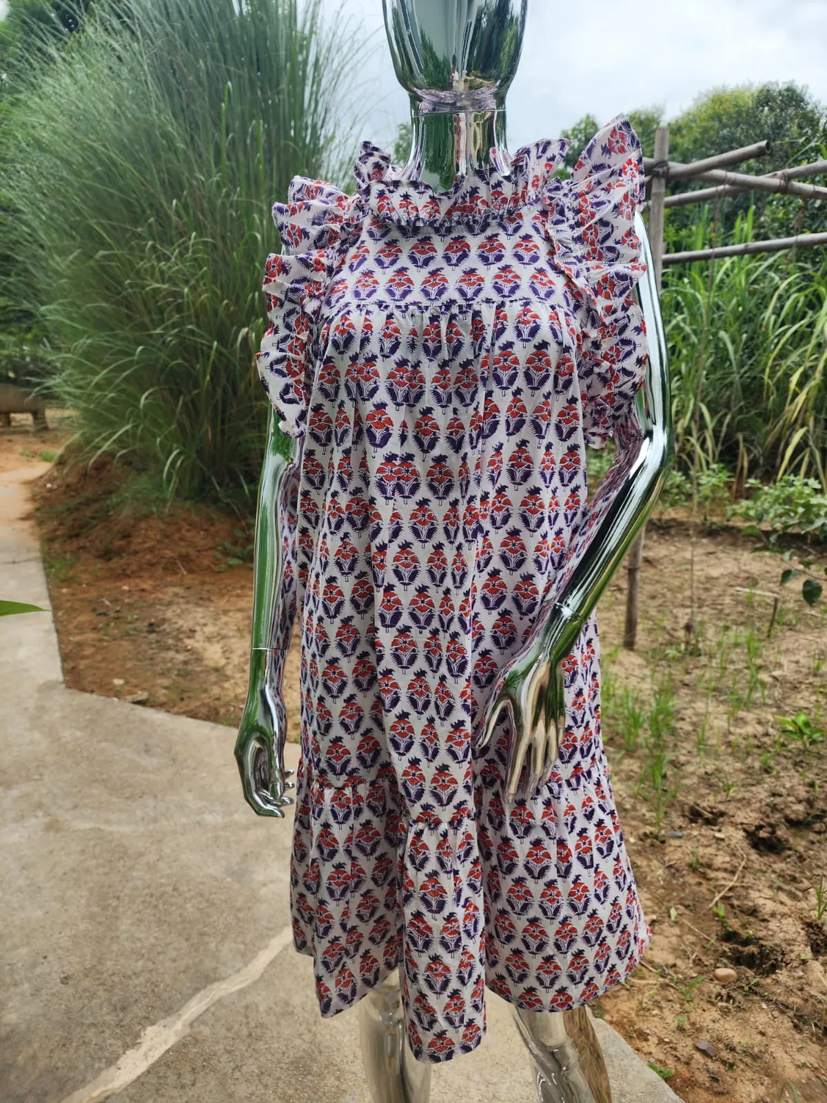 Gameday Roopa Dress - Purple/Orange!!!!
