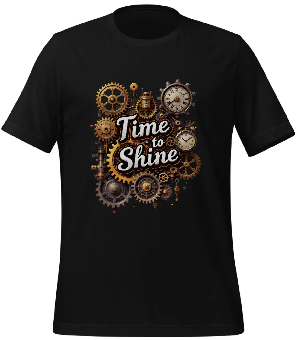 graduation t shirts: Steampunk Time to Shine | Classic T-Shirt (Unisex)