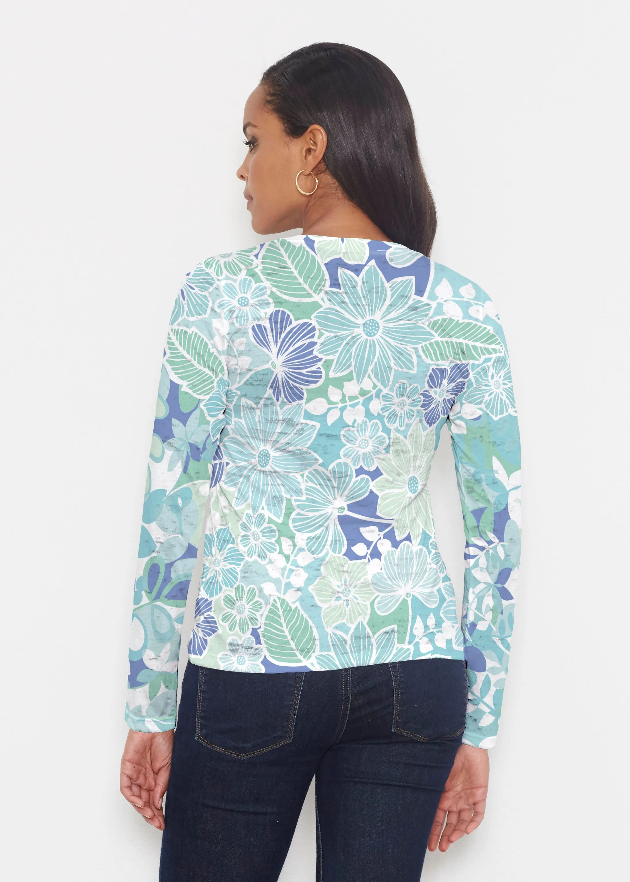 Hawaii Isles (13609) ~ Signature Long Sleeve Crew Shirt