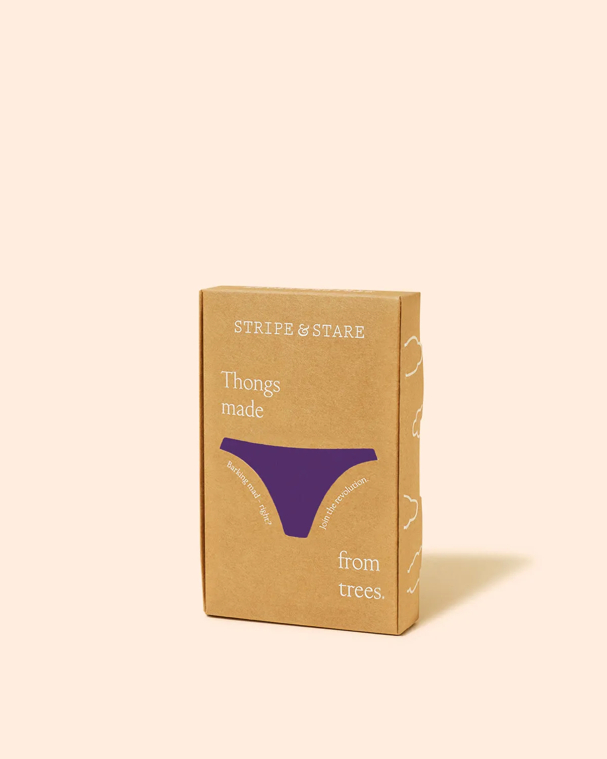 High Waisted Thong - Plum