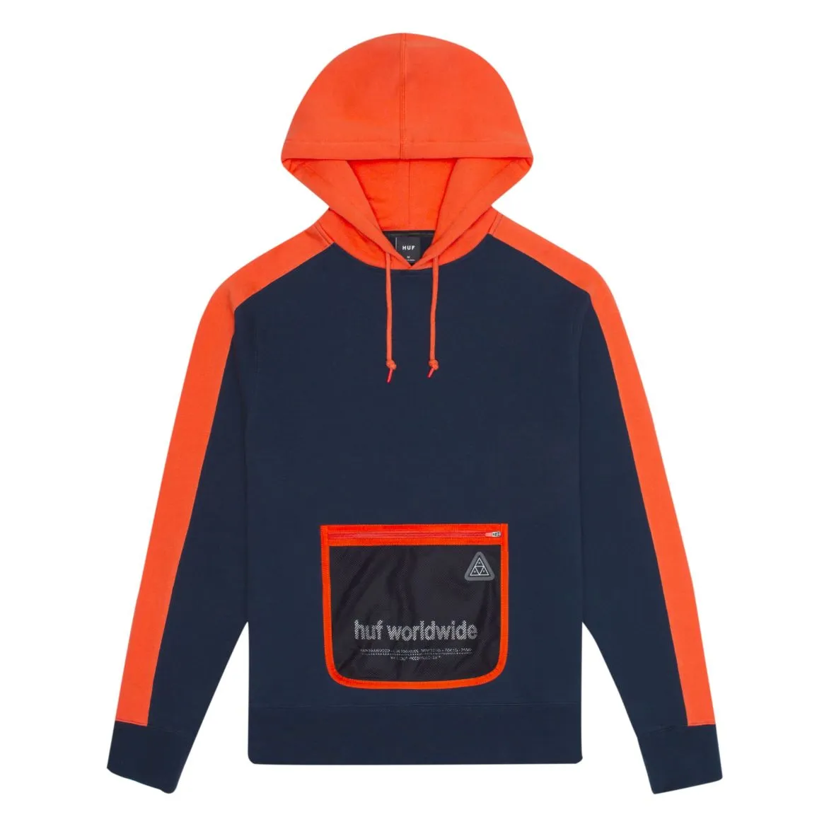 Huf Men Expo Pullover Hoodie Navy Blazer FL00112-NBL