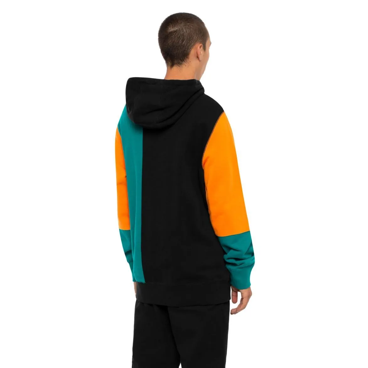 Huf Piet Pullover Hoodie Black Men FL00094-BLK