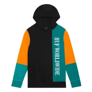 Huf Piet Pullover Hoodie Black Men FL00094-BLK