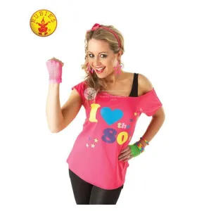 I Love The 80 S T Shirt Size L