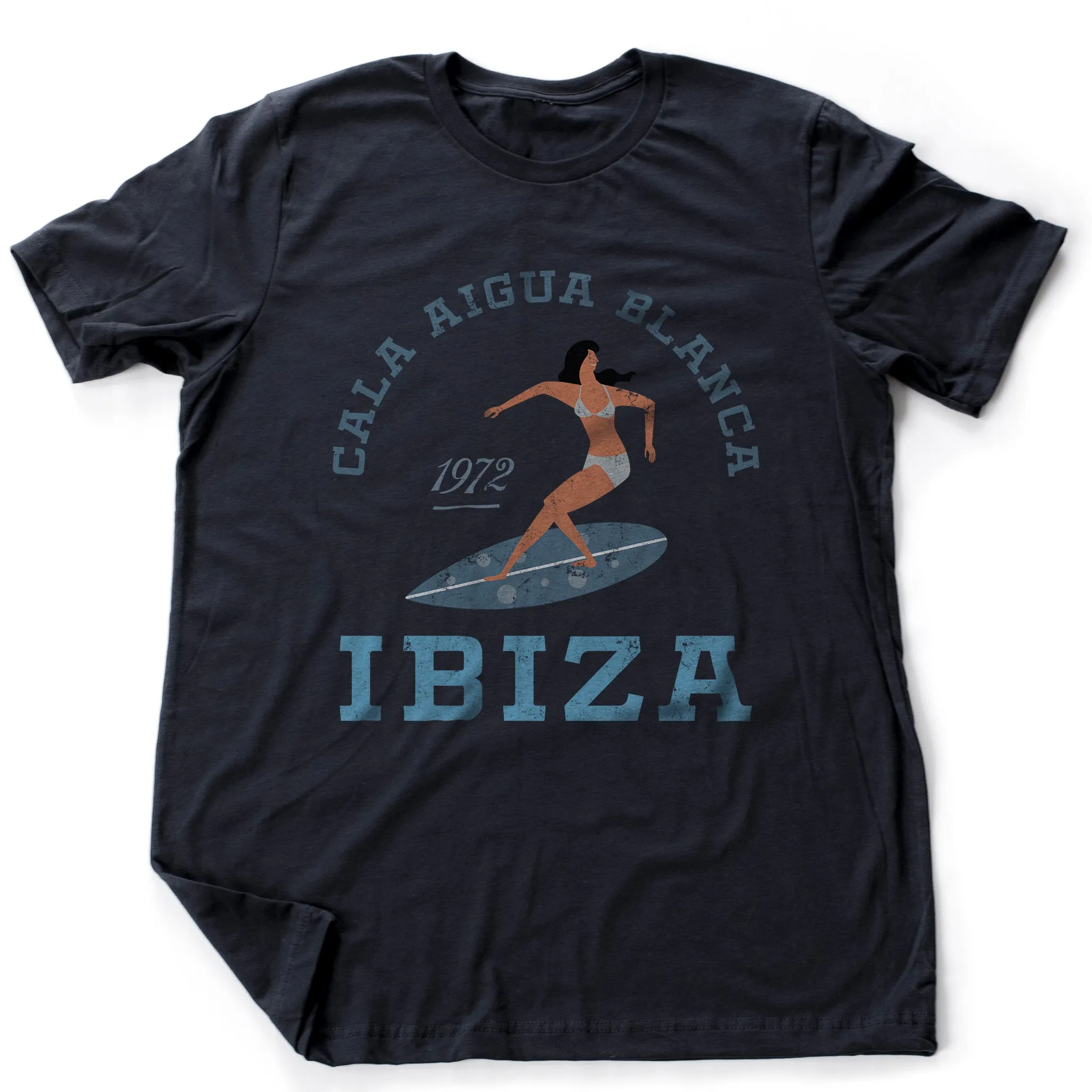 IBIZA SURF — retro unisex graphic t-shirt