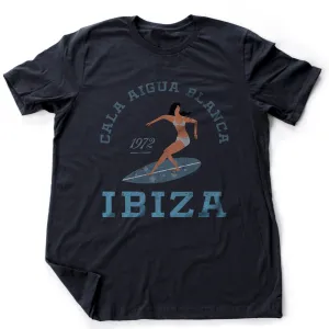 IBIZA SURF — retro unisex graphic t-shirt