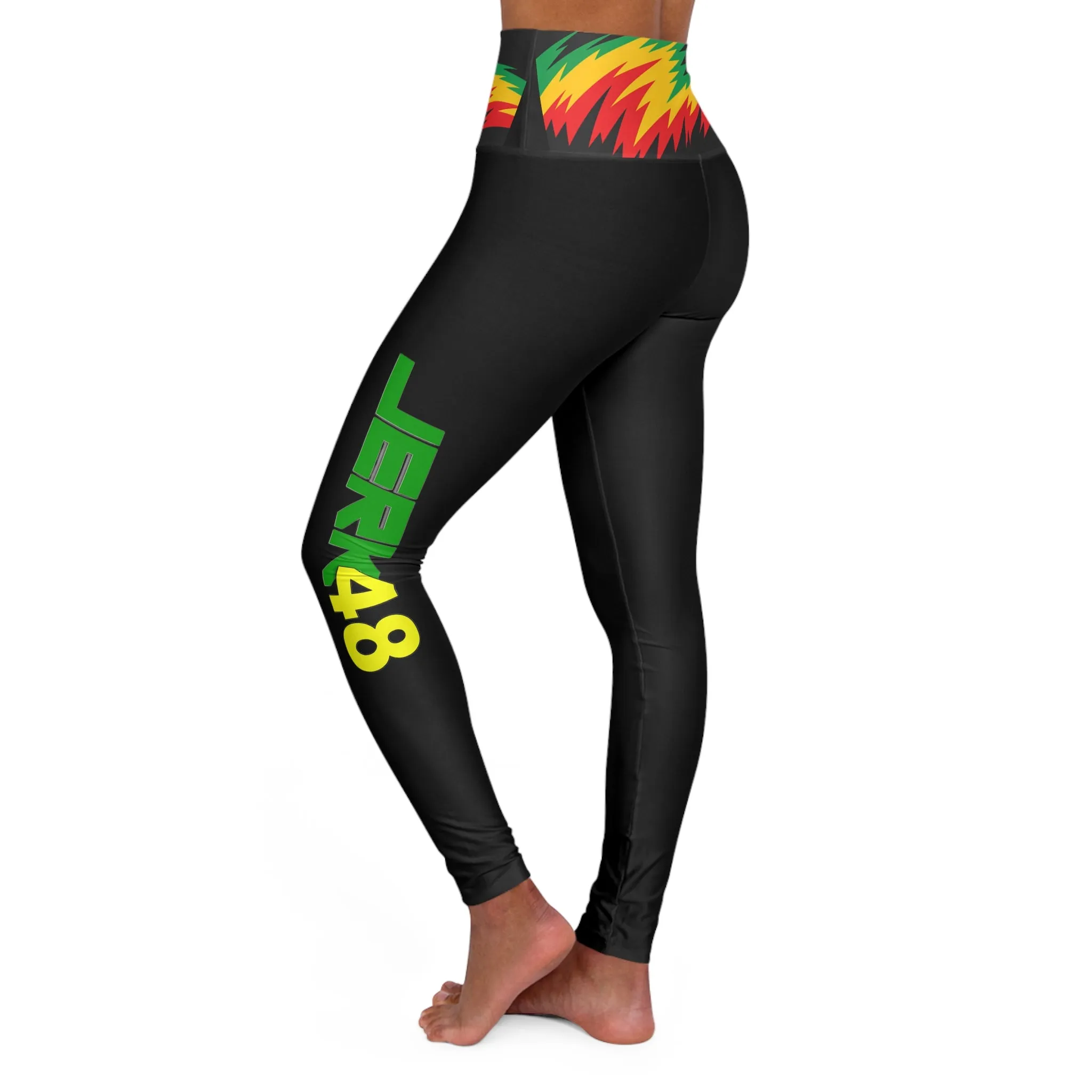 Jerk48 High Waisted Yoga Leggings