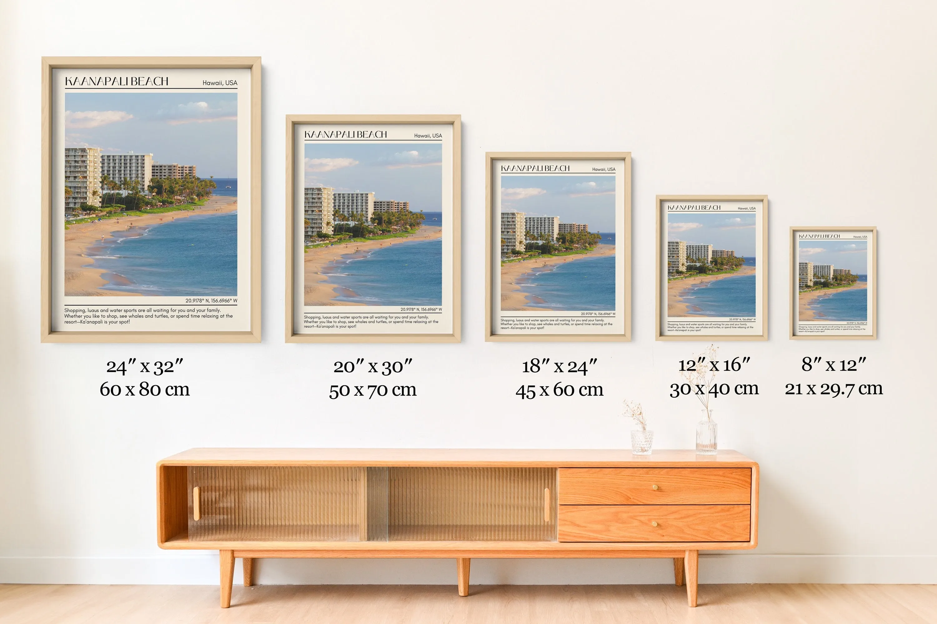Kaanapali Beach Wall Canvas, USA
