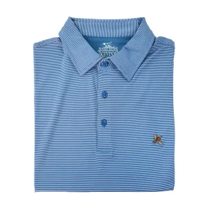 Kevin's Stretch Performance Quail Striped Polo