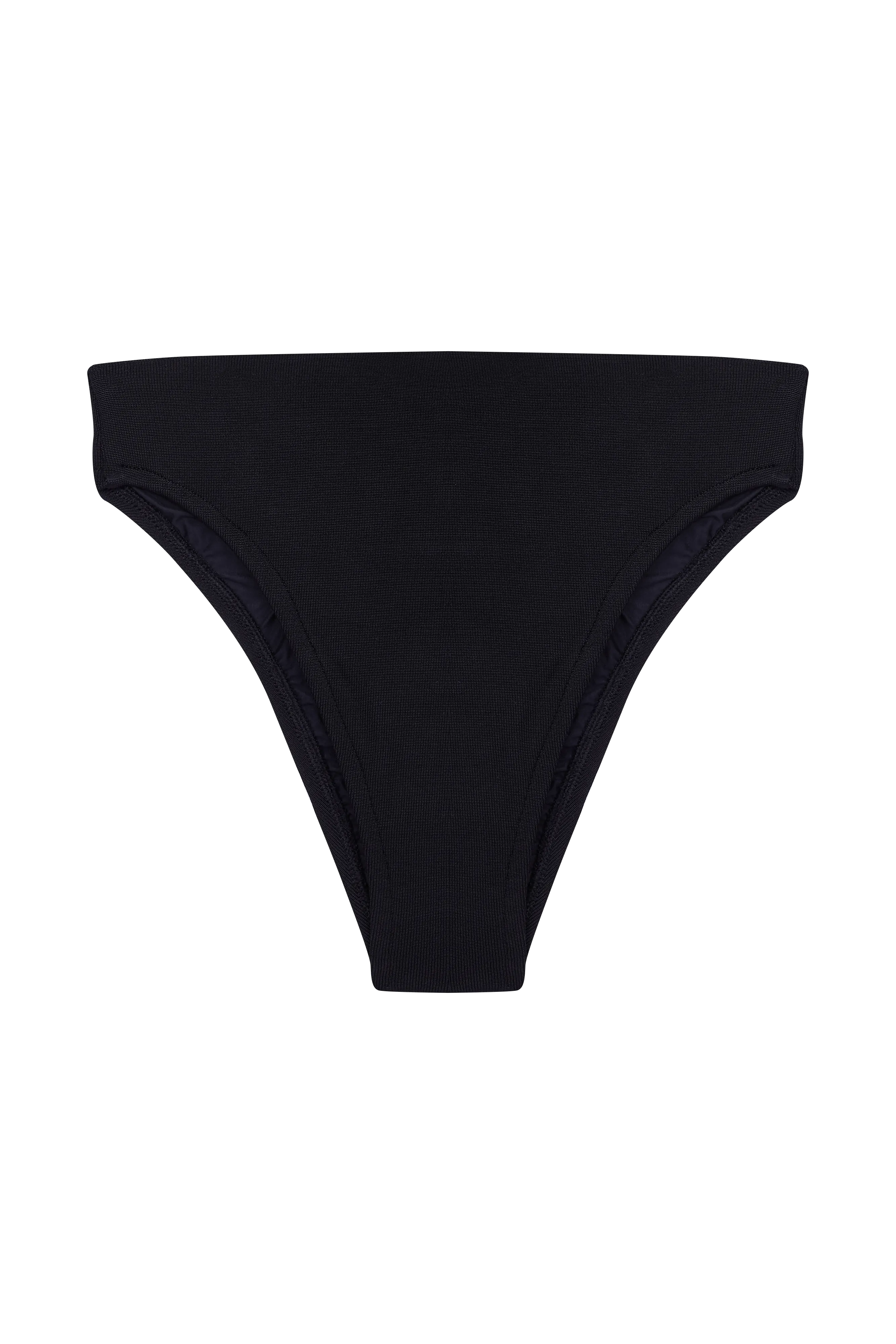 Knit Gigi Hot Pant Bottom - Black