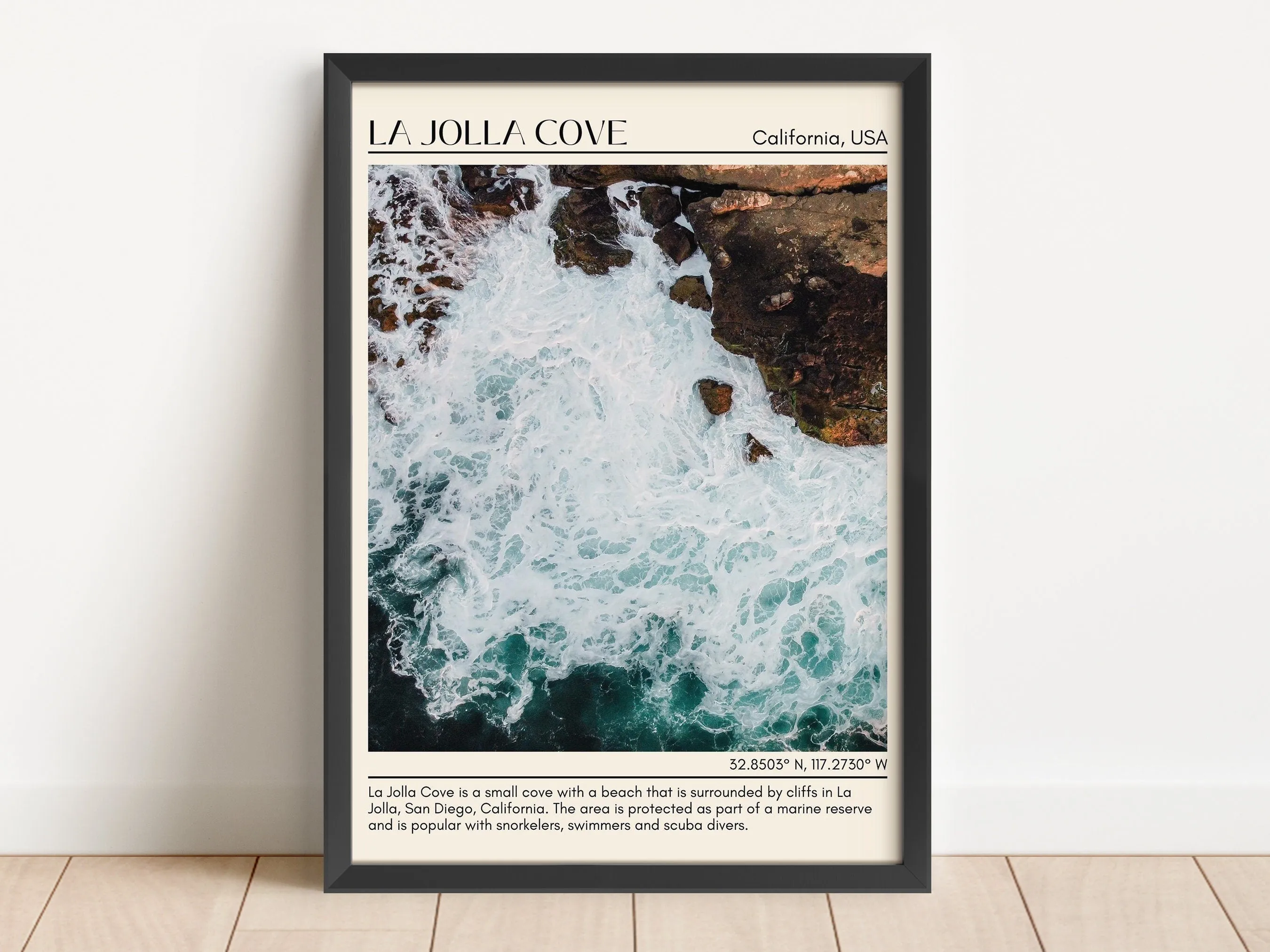 La Jolla Cove Wall Art Canvas, USA