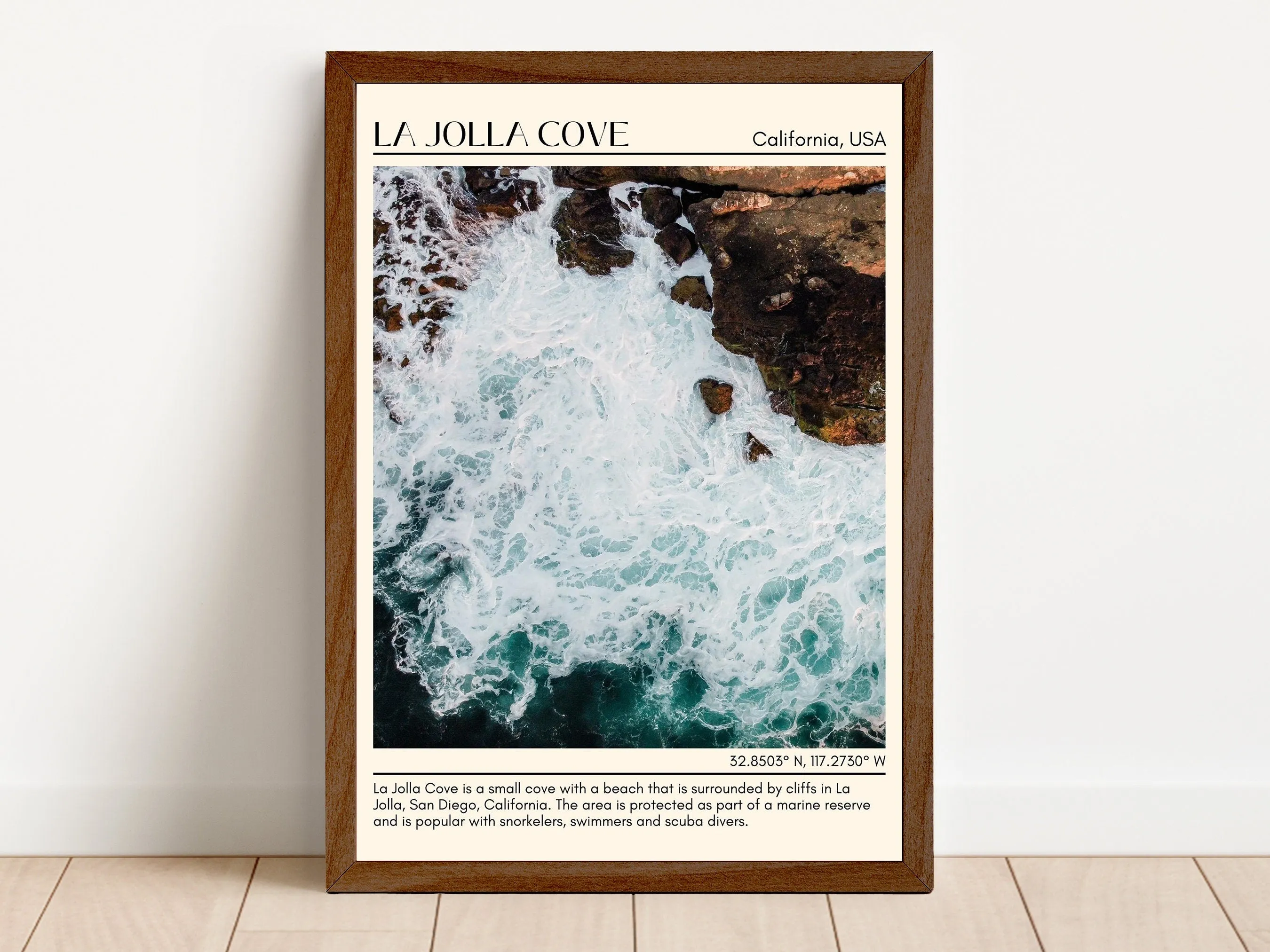 La Jolla Cove Wall Art Canvas, USA