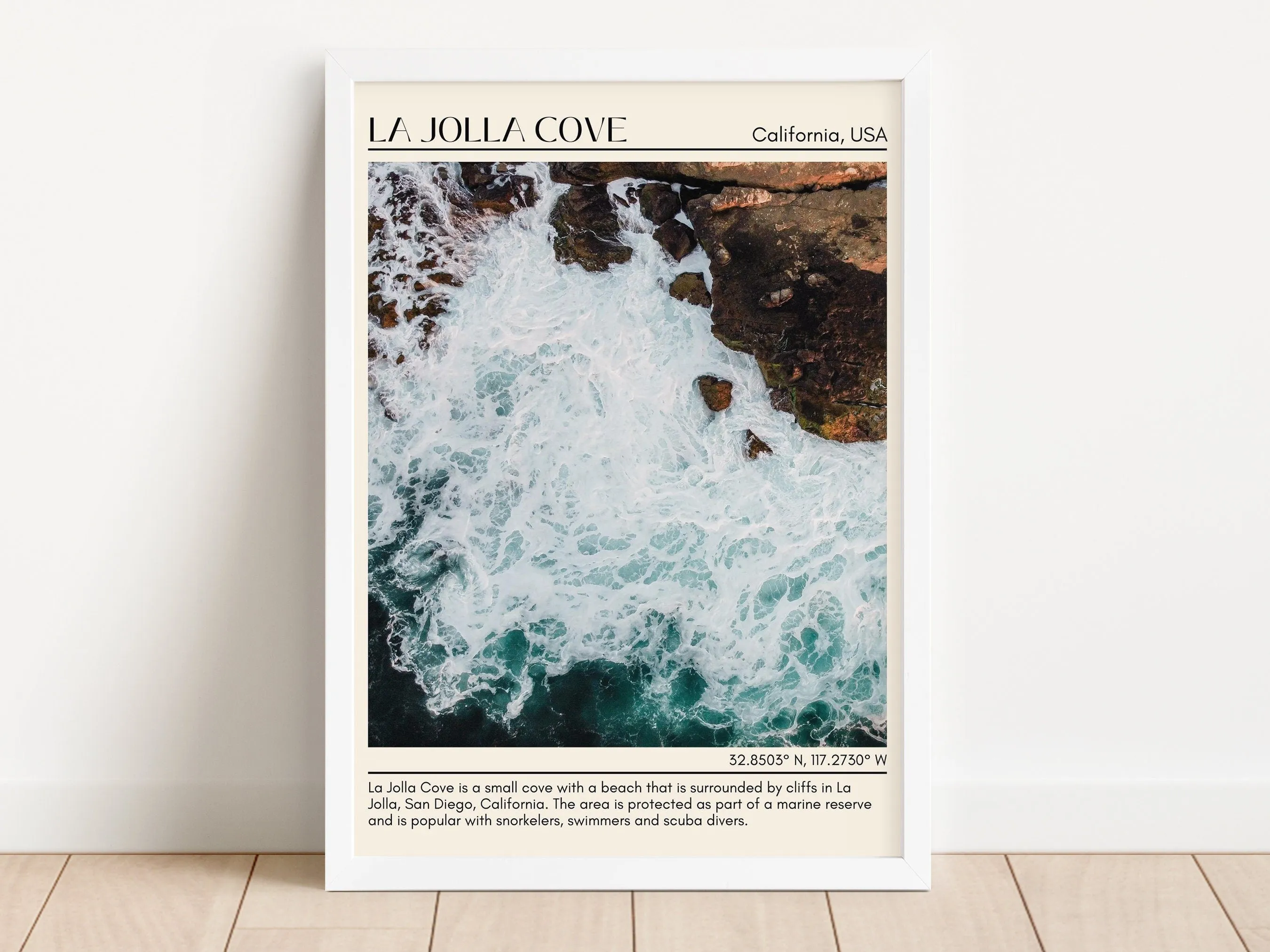 La Jolla Cove Wall Art Canvas, USA