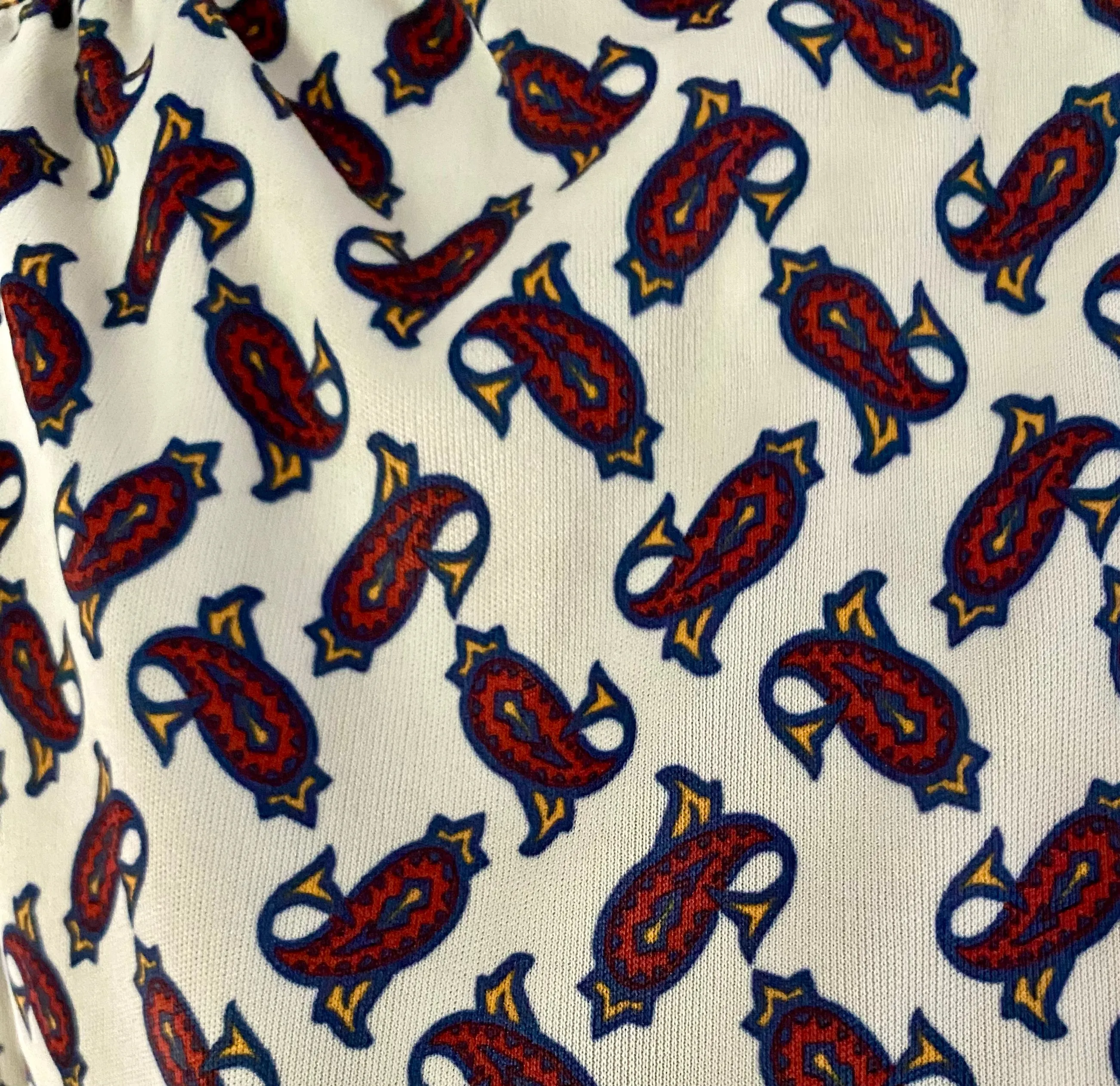 Late 70s/ Early 80s Devonette Paisley Blous