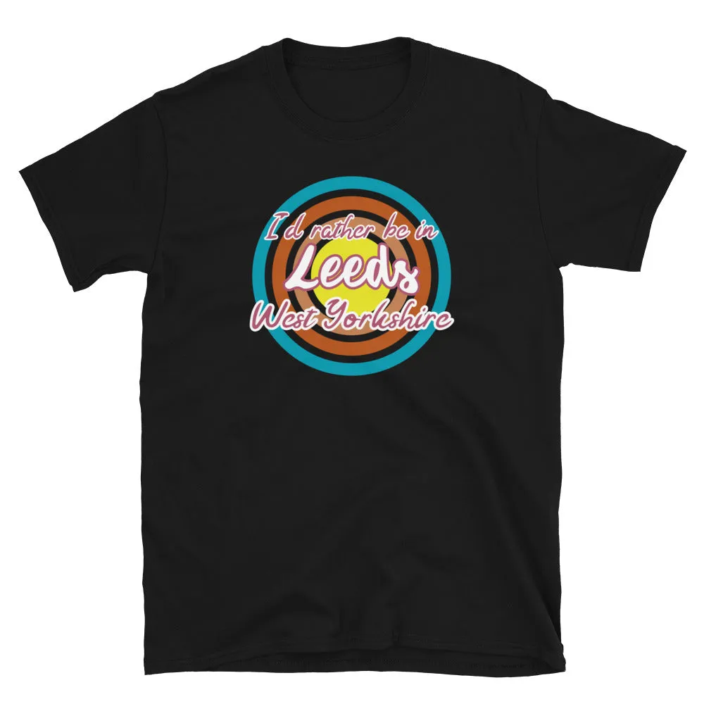 Leeds West Yorkshire Vintage Style T-Shirt | Urban City
