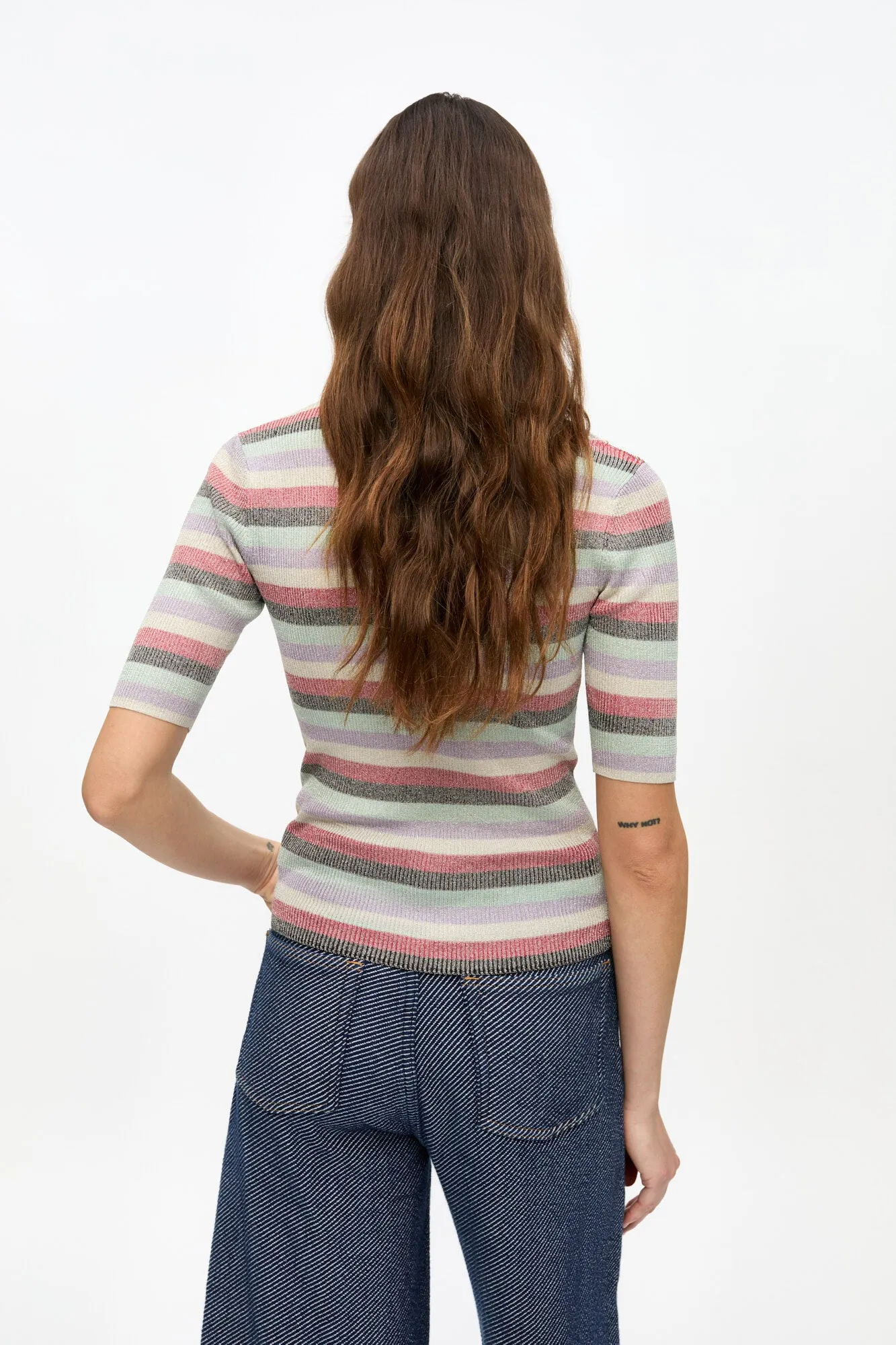 Light Sparkle Rib Polo