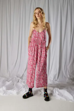 Lottie jumpsuit in Halo print
