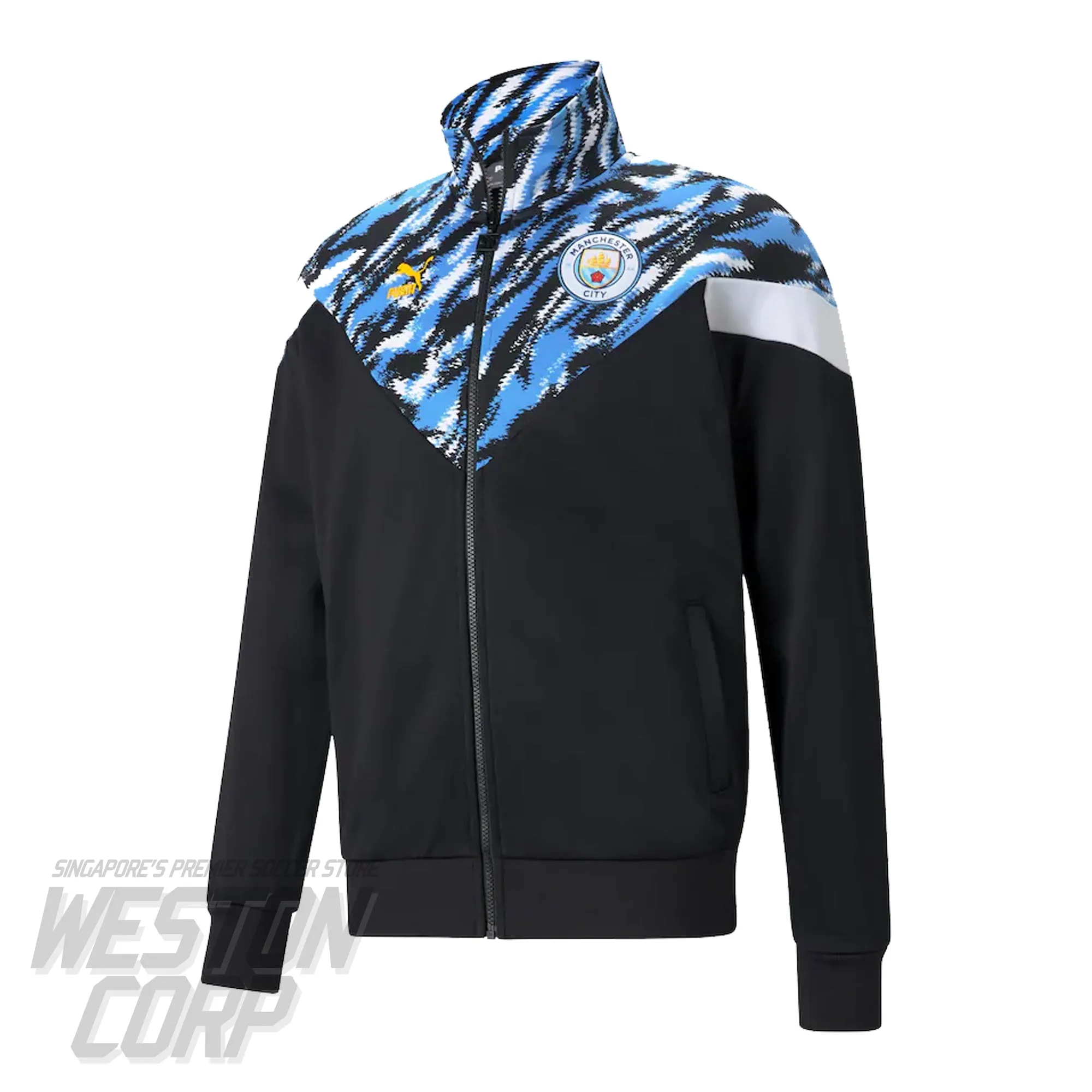 Manchester City Adult 2020-21 Iconic MCS Graphic Jacket