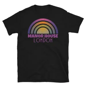 Manor House London Retrowave Graphic T-Shirt