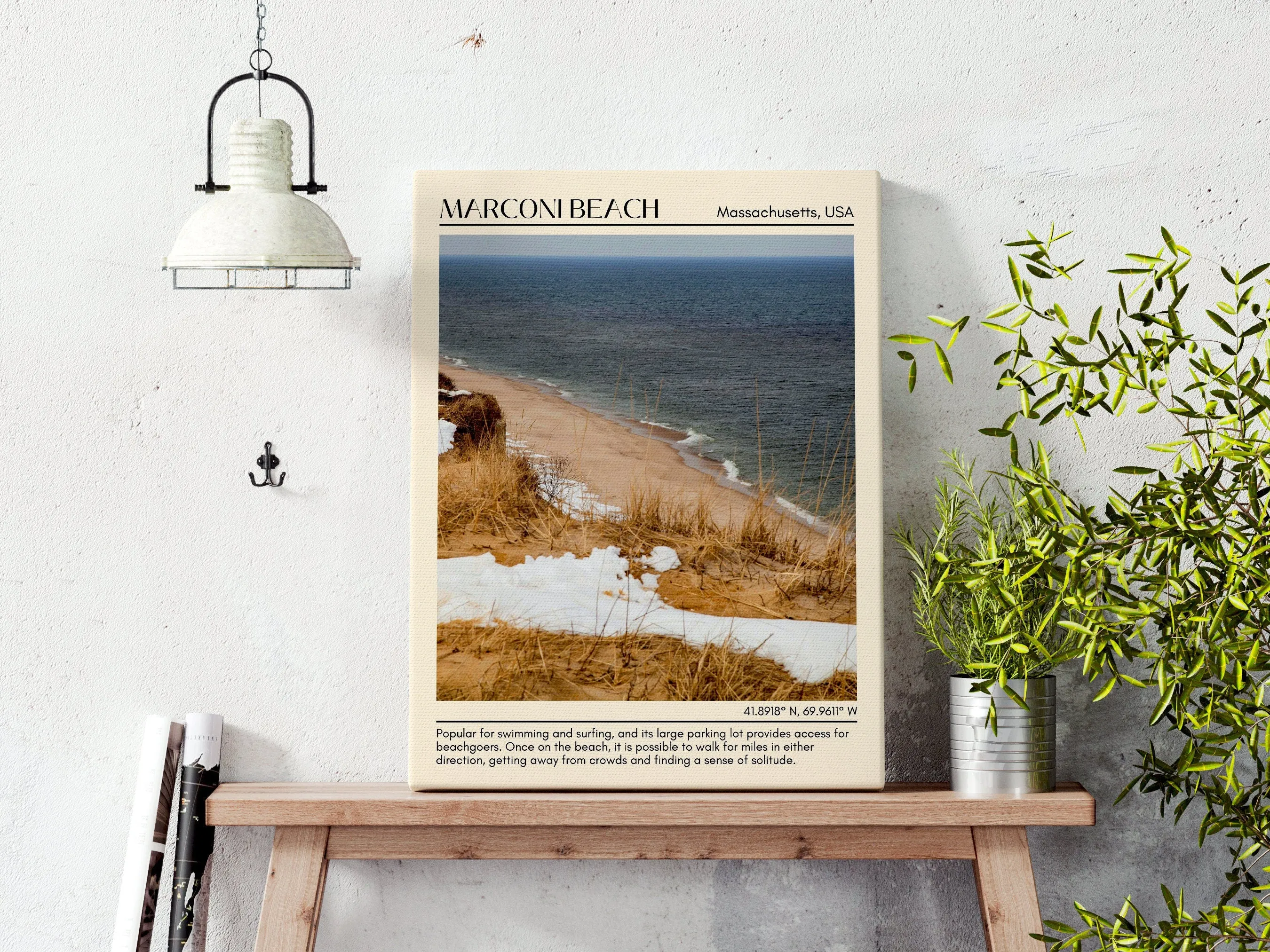 Marconi Beach Wall Canvas, USA