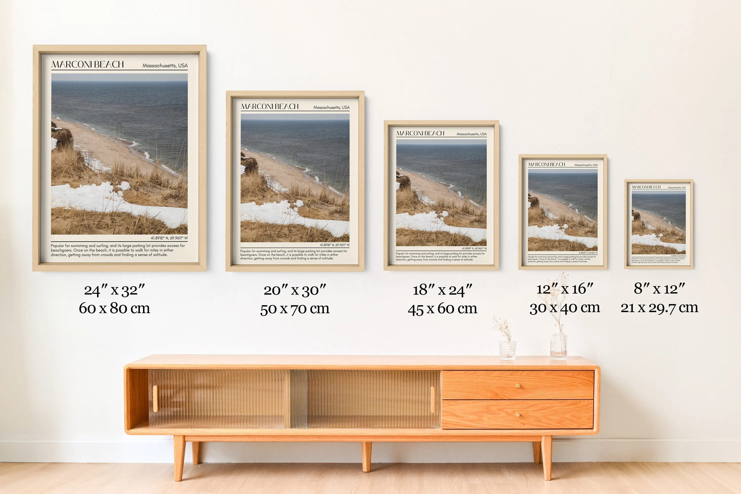 Marconi Beach Wall Canvas, USA