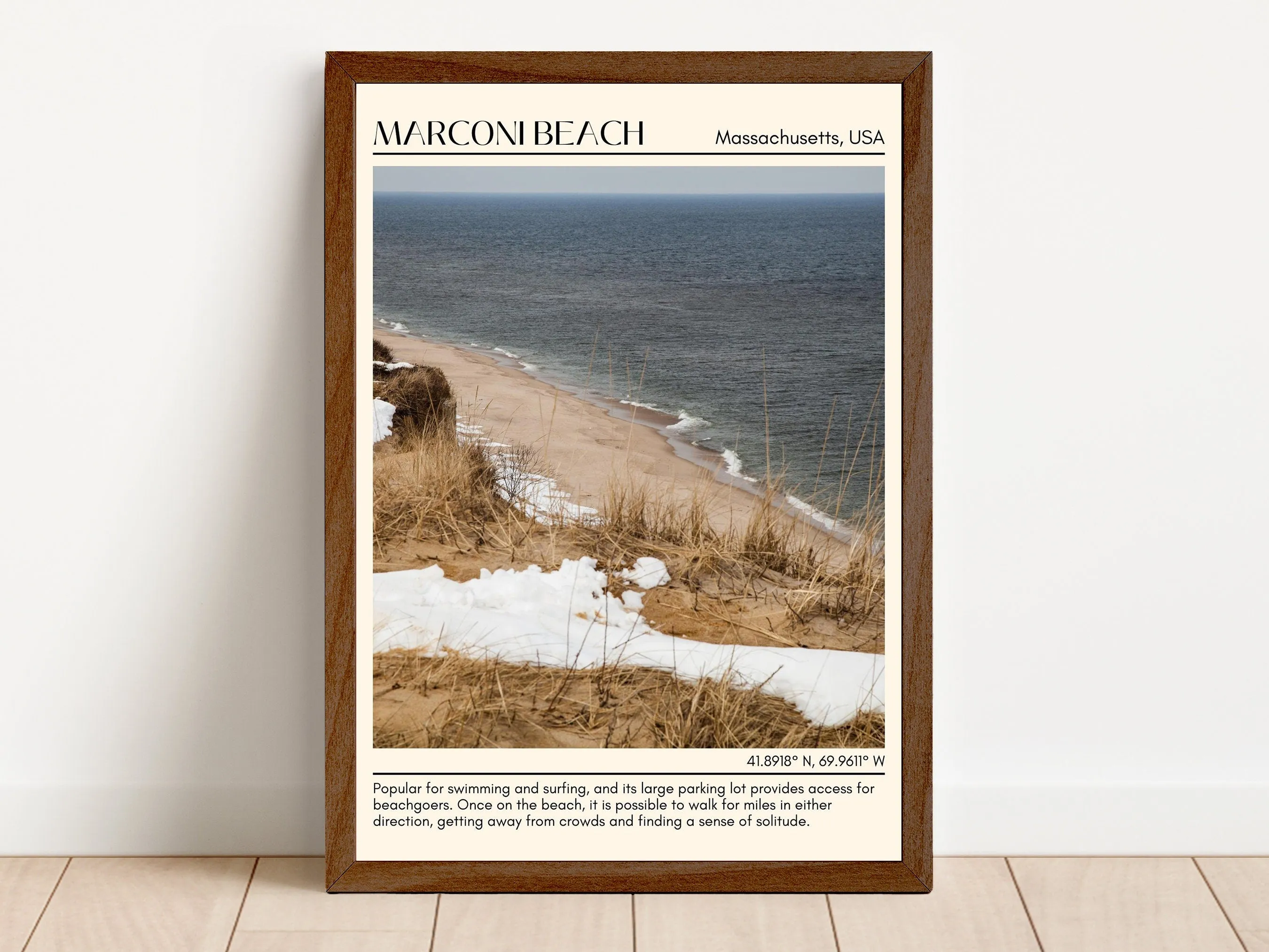 Marconi Beach Wall Canvas, USA