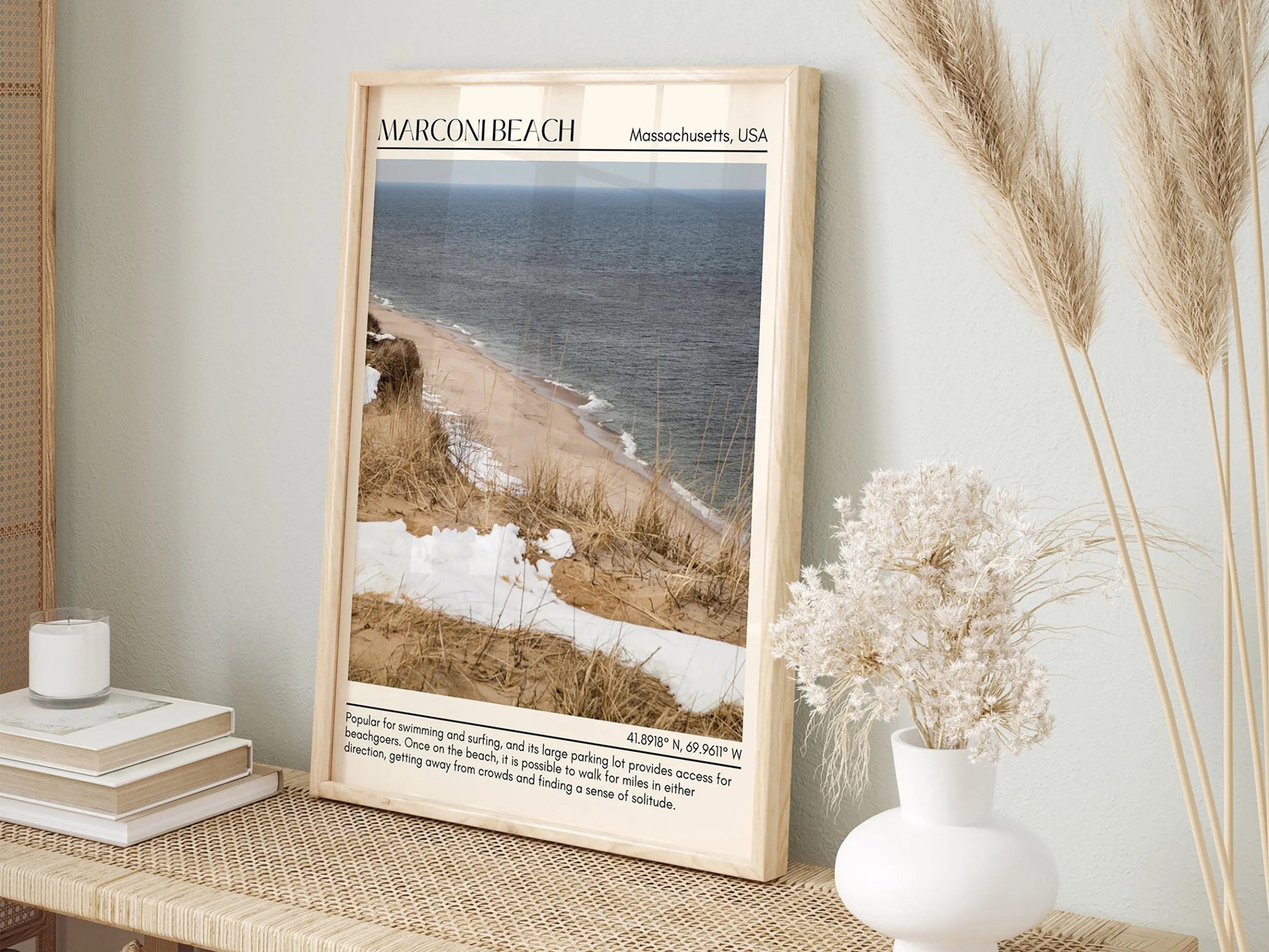 Marconi Beach Wall Canvas, USA