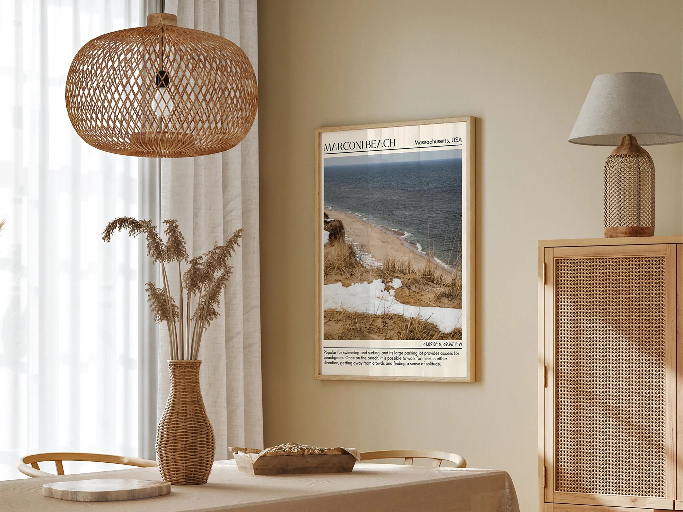 Marconi Beach Wall Canvas, USA