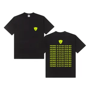Melé X Club Bad 'Prepare To Enter' Tee - Black