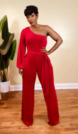 MELODY JUMPSUIT (RED)