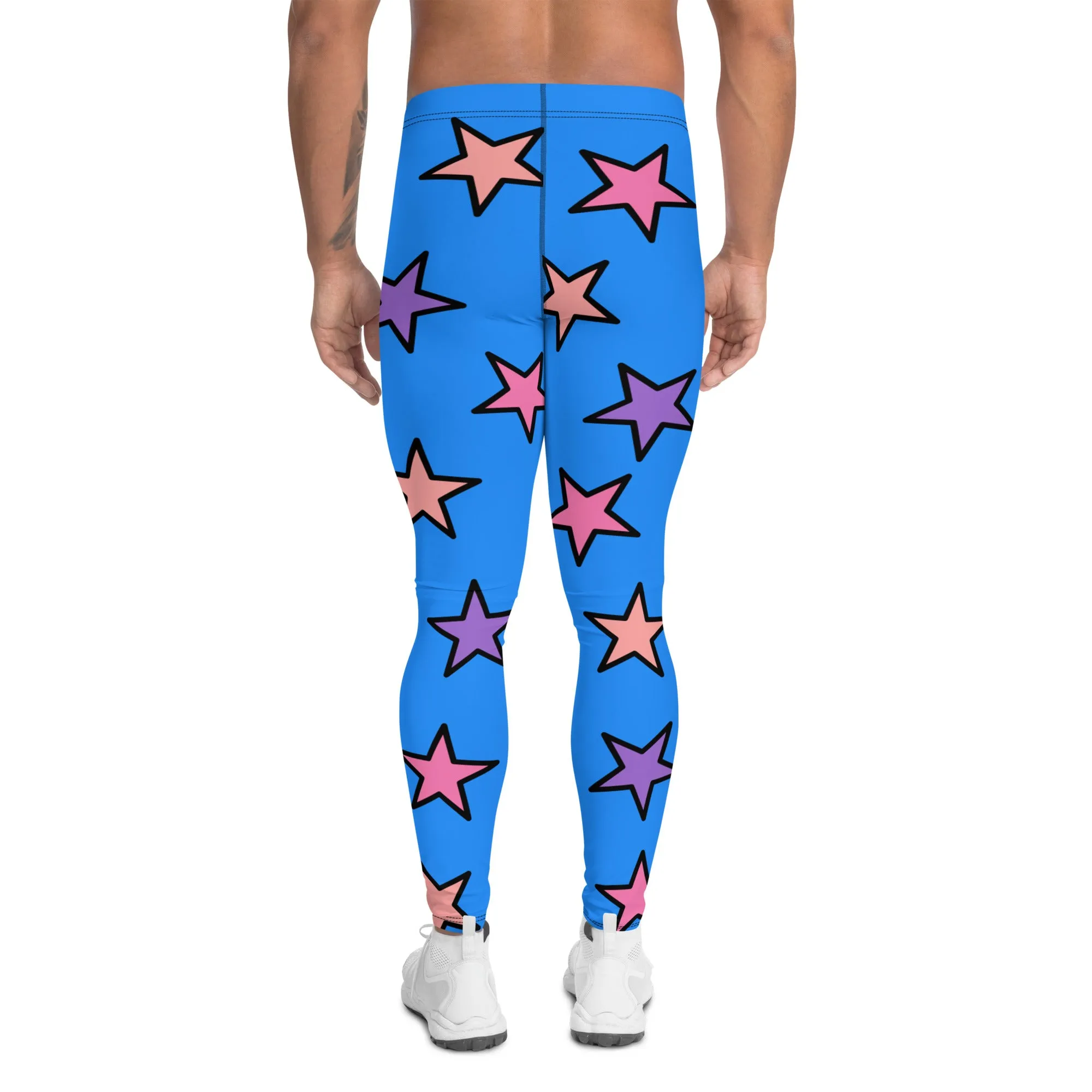 Mens Leggings, Color Block
