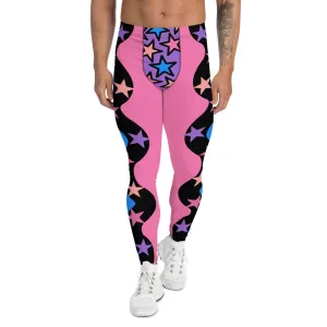 Mens Leggings, Color Block
