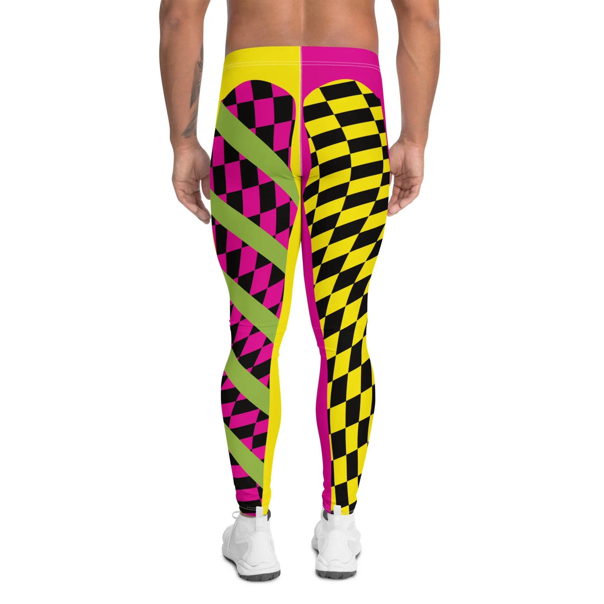 Mens Leggings, Pro Wrestling Harajuku