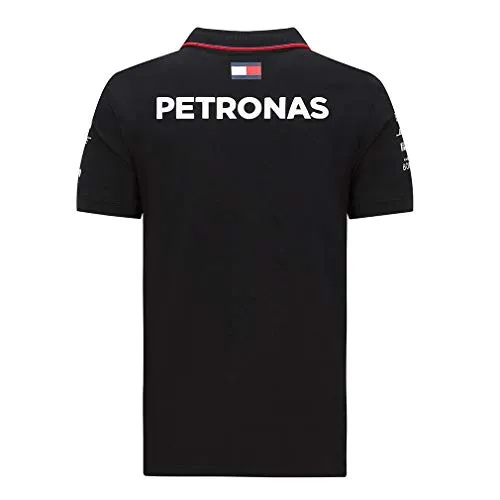 Mercedes Benz AMG Petronas F1 2020 Men's Team Polo Black/White (L, Black)