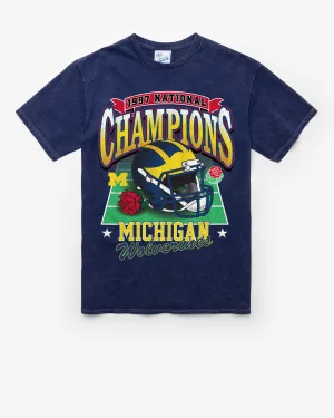 MICHIGAN WOLVERINES H-BOWLS LOCKER VINTAGE '47 TUBULAR TEE