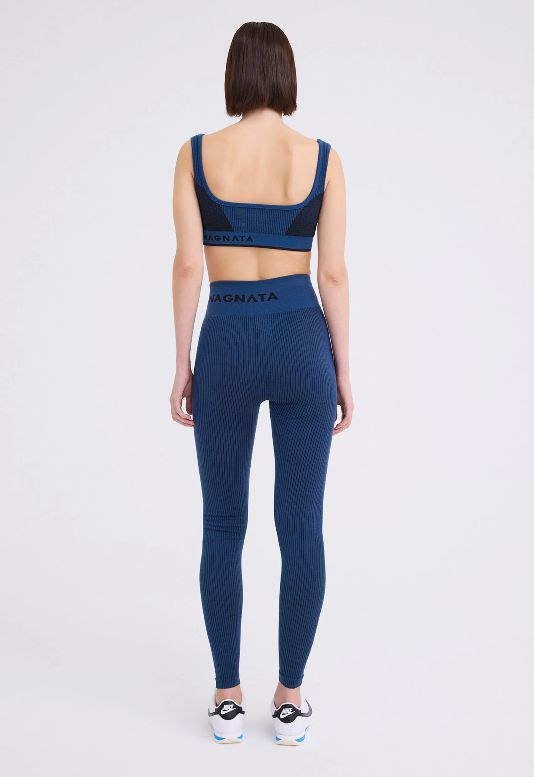 NAGNATA Demi Wool Legging - Ocean Blue
