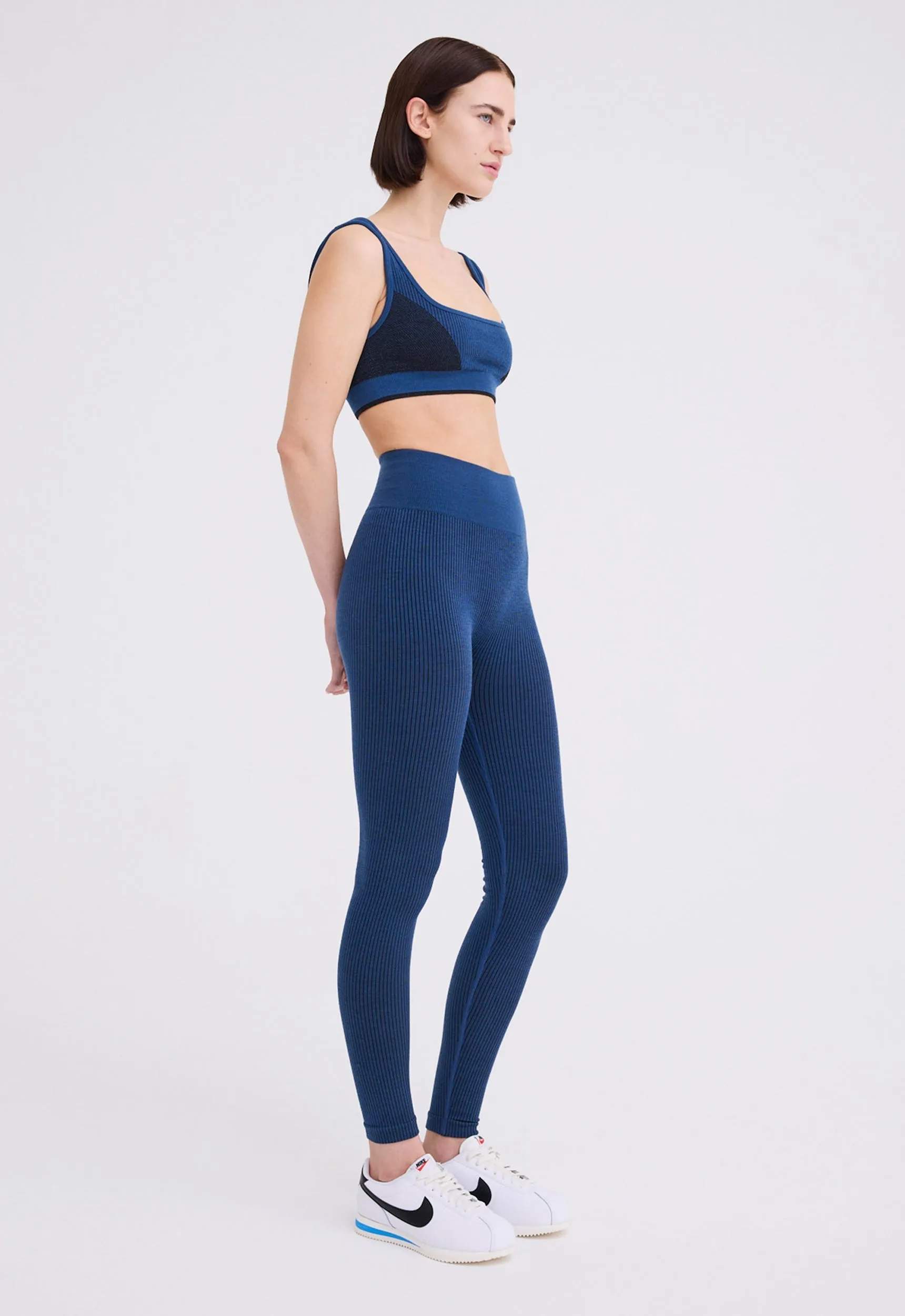 NAGNATA Demi Wool Legging - Ocean Blue
