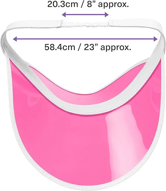 Neon Fancy Dress Pub Golf Visors