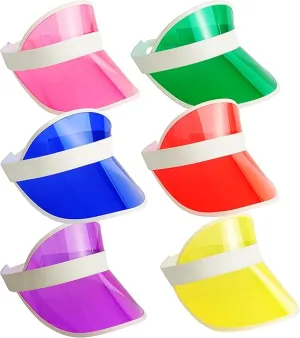 Neon Fancy Dress Pub Golf Visors