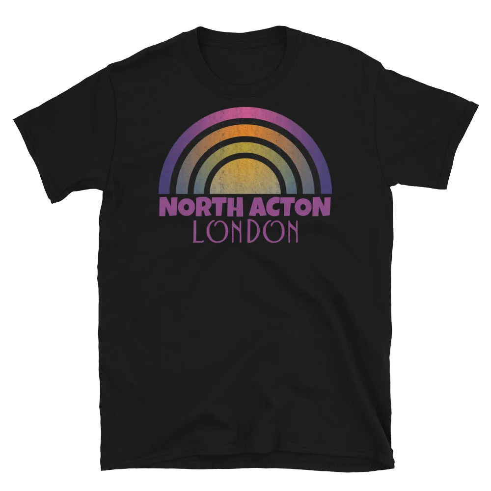 North Acton London Retrowave Graphic T-Shirt