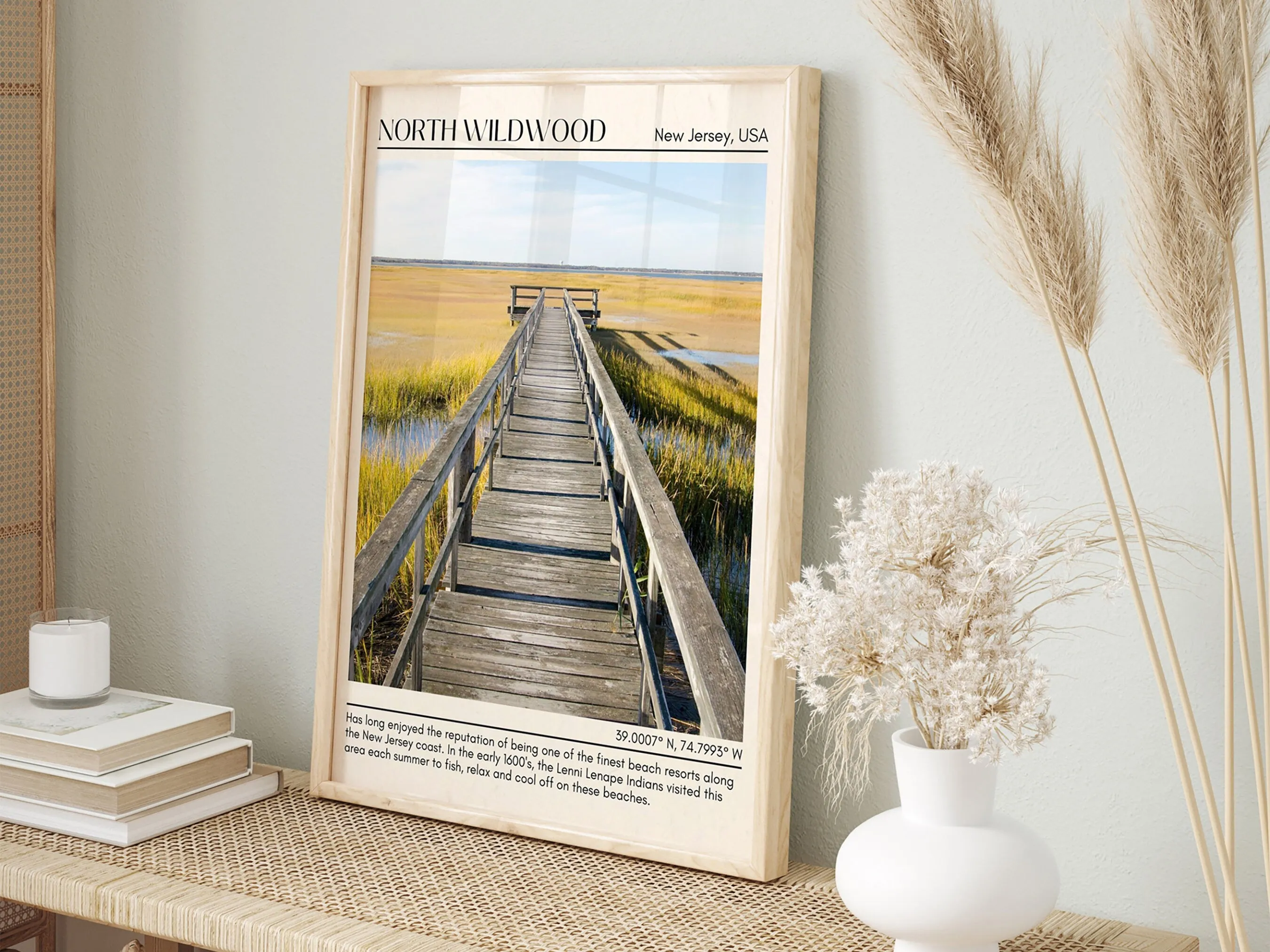 North Wildwood Wall Canvas, USA