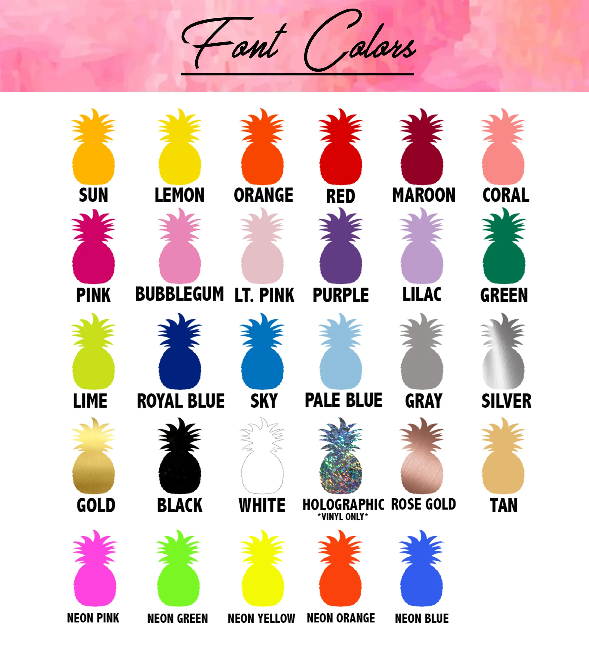 Personalized Neon Bucket Hats