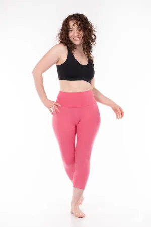 Petal Pink High-Waisted Crops