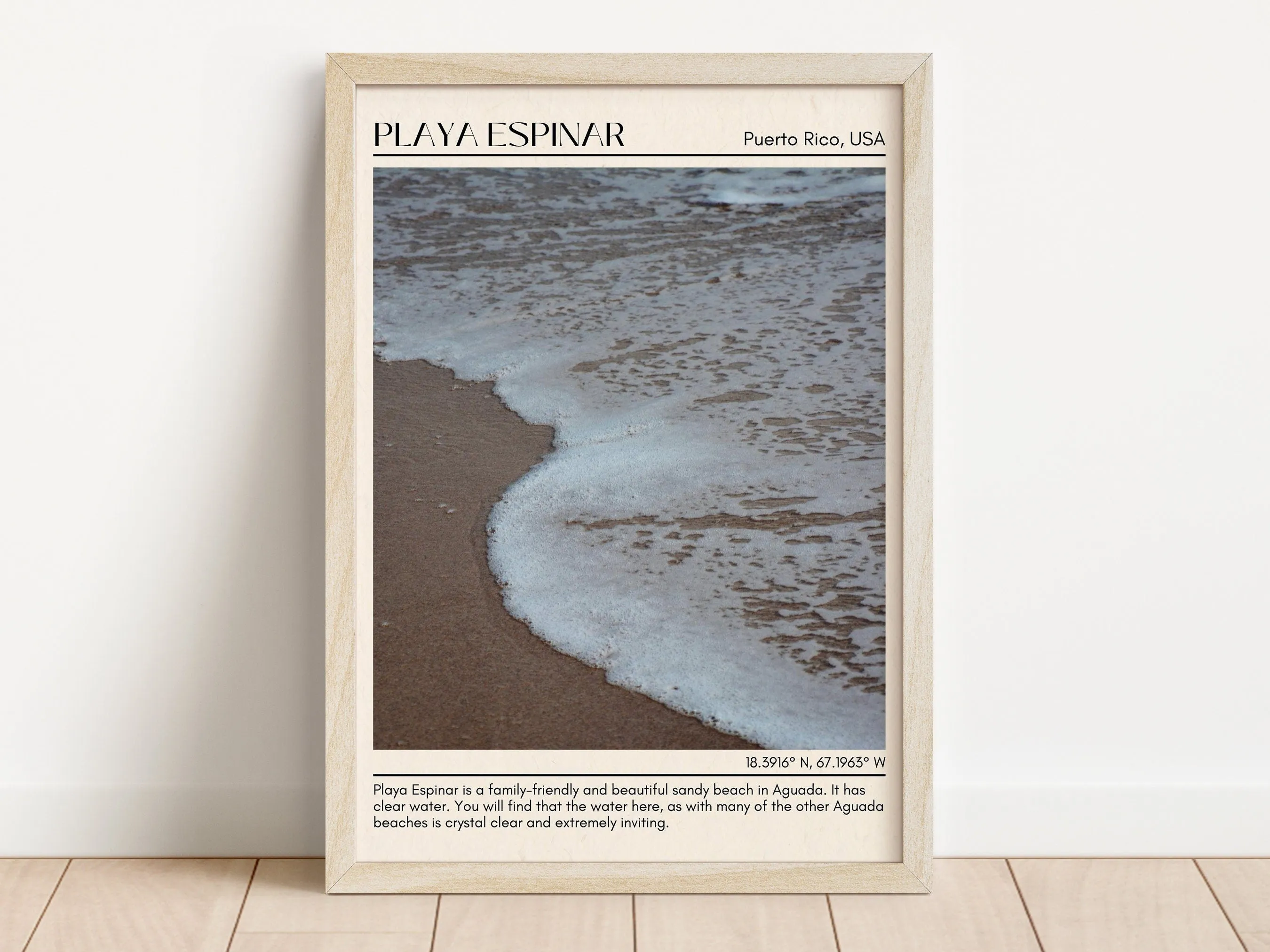 Playa Espinar Wall Canvas, USA