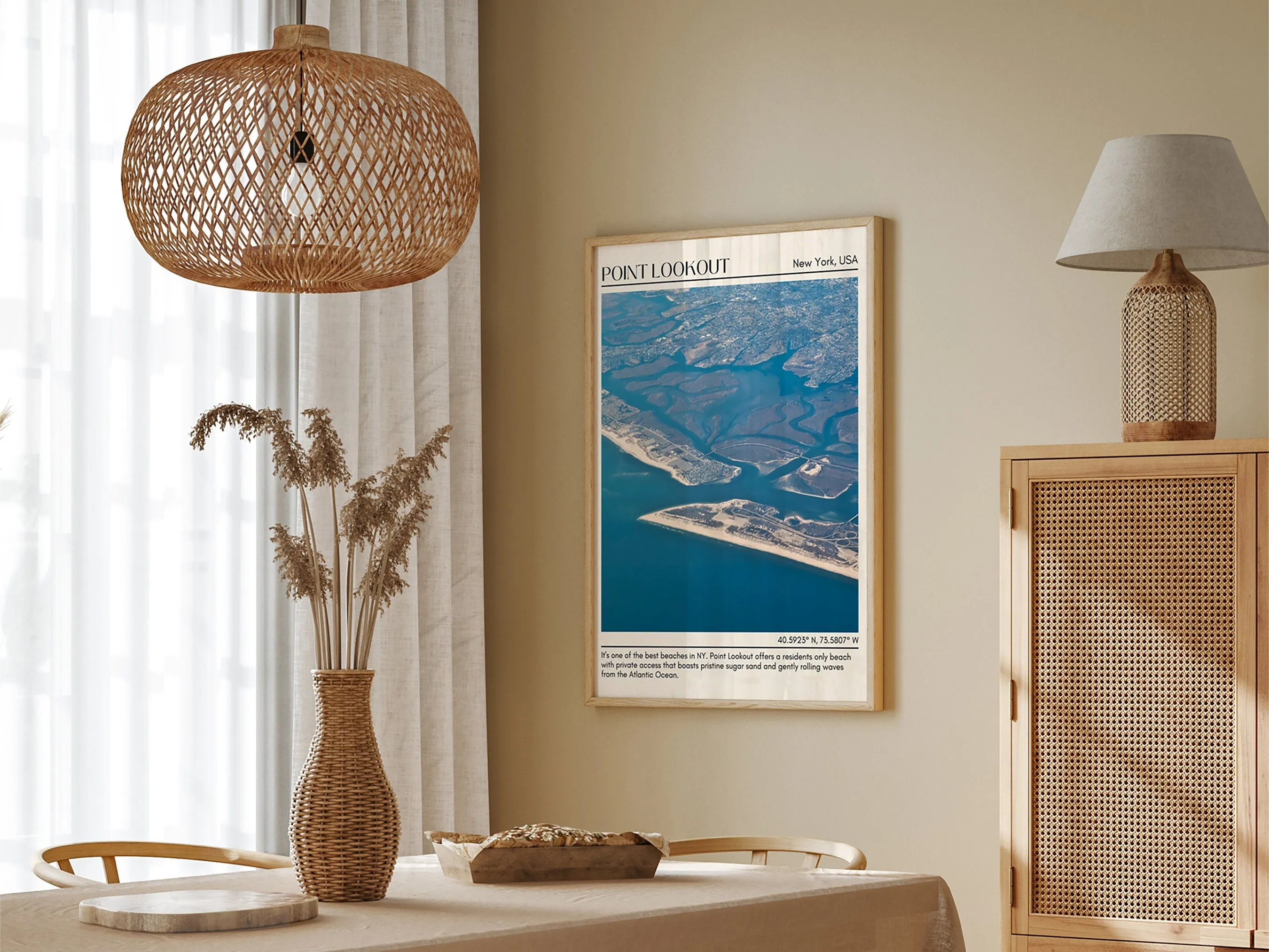 Point Lookout Wall Canvas, USA